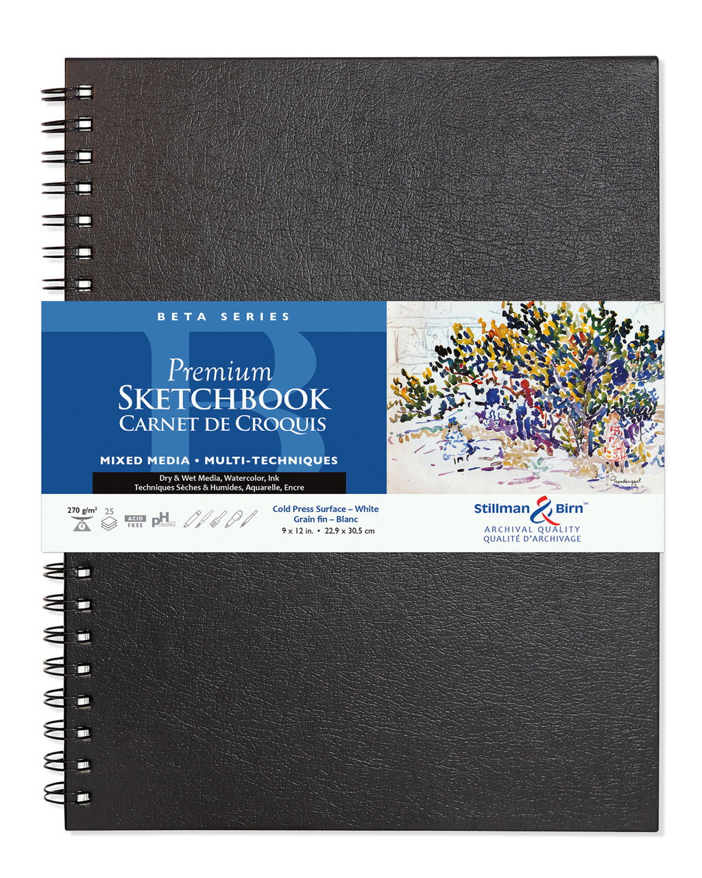 Stillman & Birn Beta Wire Bound Sketch Book 9"x12" - (200019152)