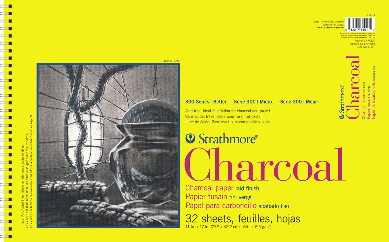 Strathmore 300 Series Charcoal Pad 11"x17" - (100042785)
