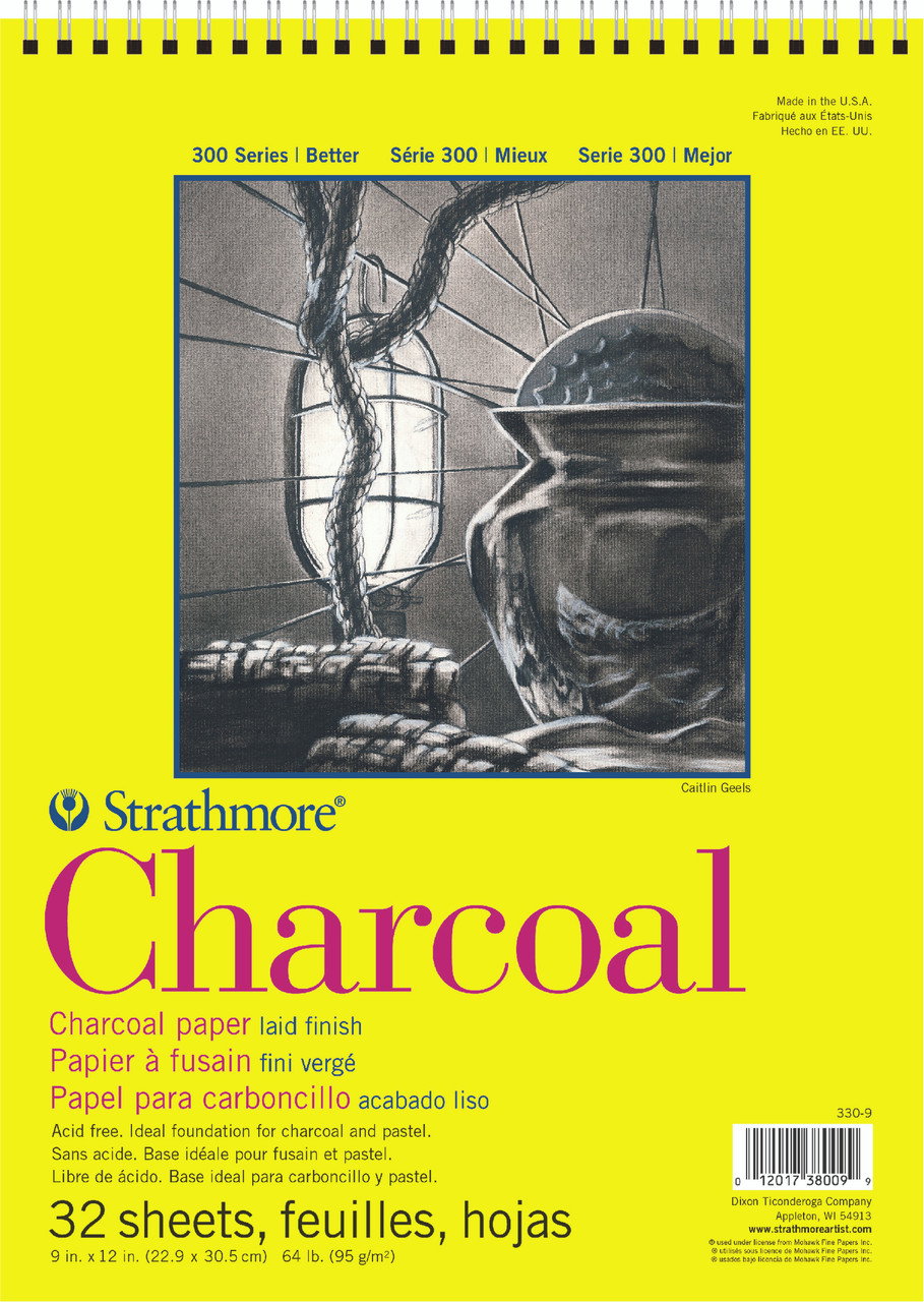 Strathmore 300 Series Charcoal Pad 9"x12" - (100042784)