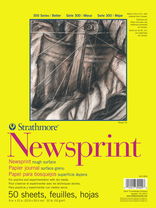 Strathmore 300 Series Newsprint Rough Pad 9x12 (50 Sheets) - (47722) Strathmore 300 Series Newsprint Rough Pad 9x12 (50 Sheets) - (47722)