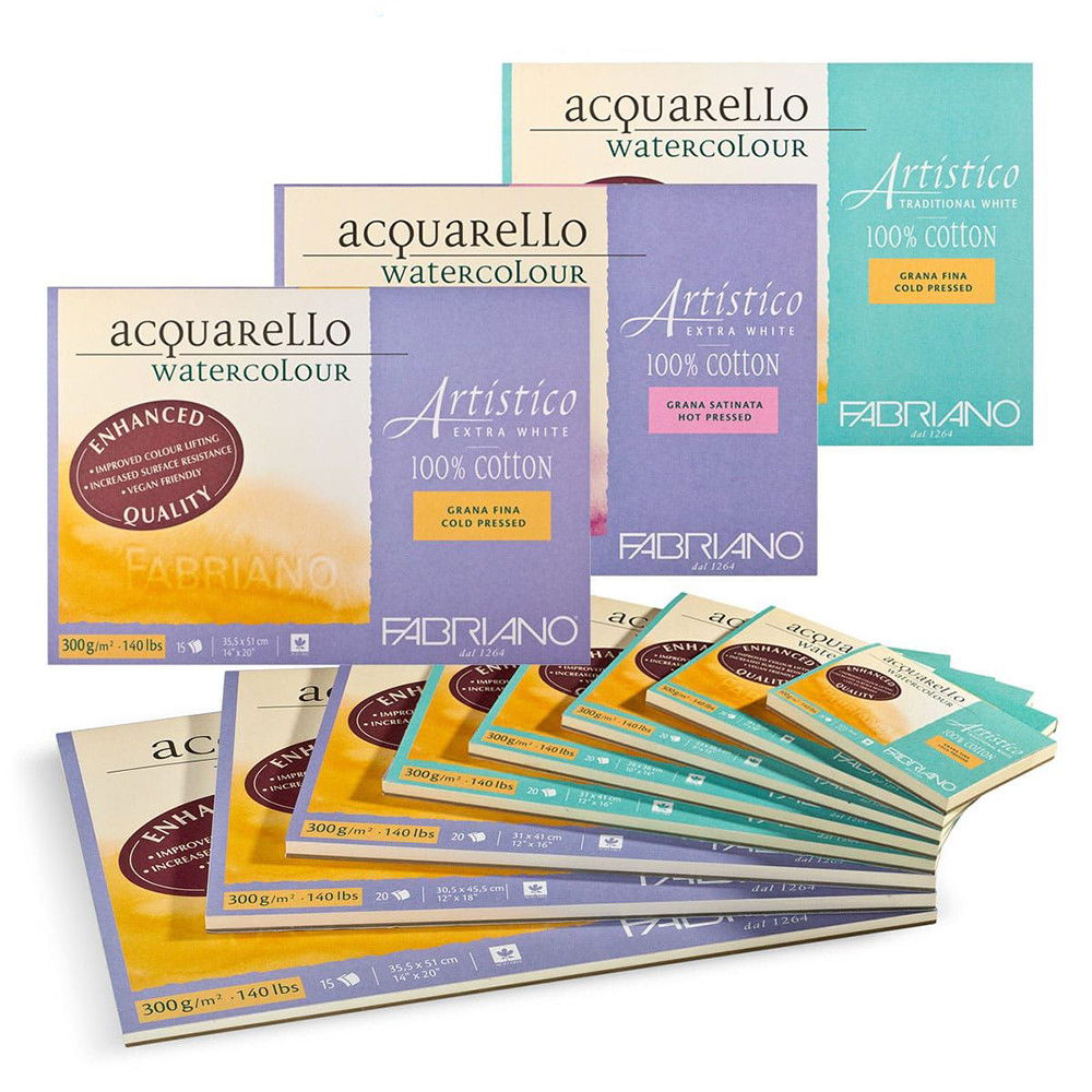 Fabriano Artistico Watercolor Blocks