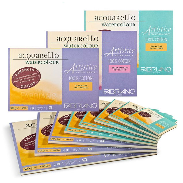 Fabriano Artistico Watercolor Blocks Fabriano Artistico Watercolor Blocks