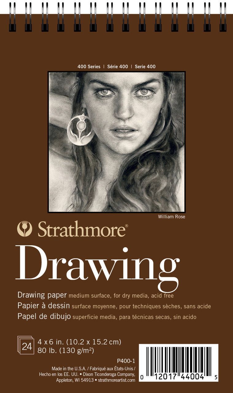 Strathmore 400 Series Drawing Pad 4x6 - (17296)