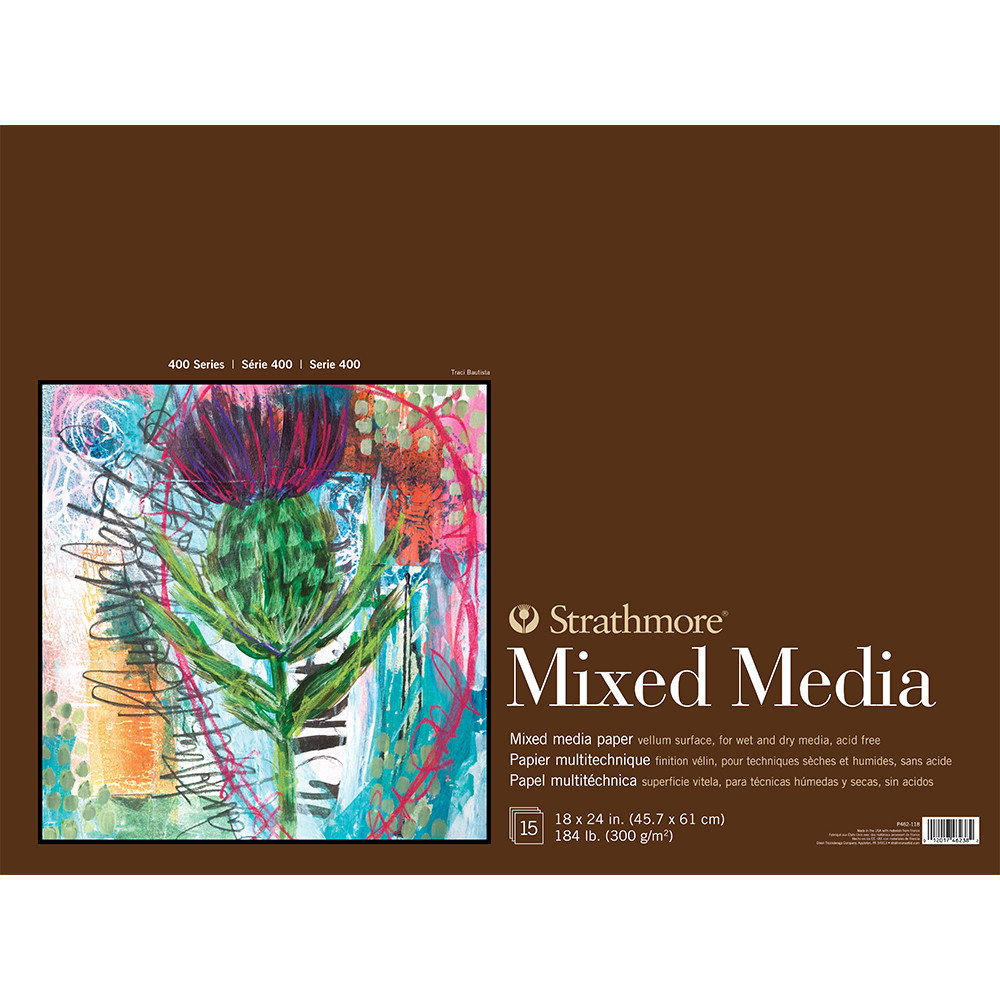 Strathmore 400 Series MixMedia Pad 18"x24" - (200006706)