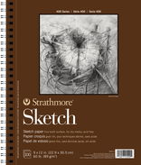 Strathmore 400 Series Sketch Pad 9"x12" (100 Sheets) - (17377)