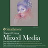 Strathmore 400 Series Toned Mixed Media Pad 6x8 Gray - (200026924) Strathmore 400 Series Toned Mixed Media Pad 6x8 Gray - (200026924)
