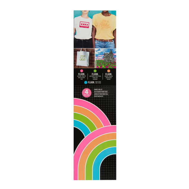 Speedball Fabric Screen Printing Set of (4) 4oz. Fluorescent Colors Speedball Fabric Screen Printing Set of (4) 4oz. Fluorescent Colors