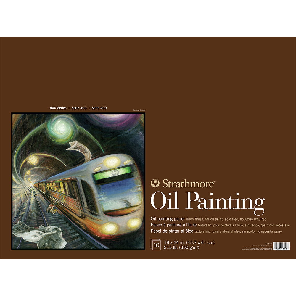 Strathmore Series 400 Oil Paper Pad 18"x24" - (200030031)