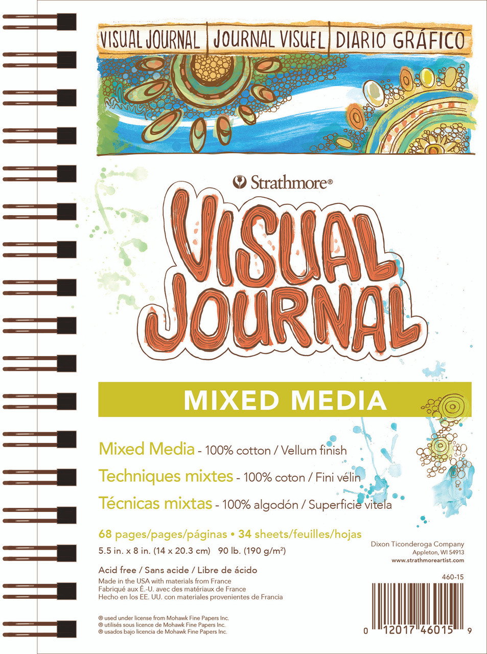 Strathmore Visual Art Mixed Media Journal 5.5x8 - (200003610)