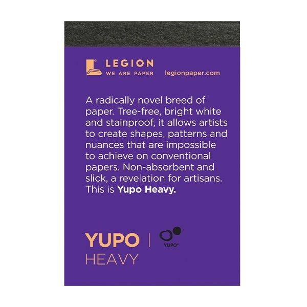Yupo Mini White 144 lb. Heavy Multi-Media 2.5"x3.75" Pad 10 Sheets - (200032578) Yupo Mini White 144 lb. Heavy Multi-Media 2.5"x3.75" Pad 10 Sheets - (200032578)
