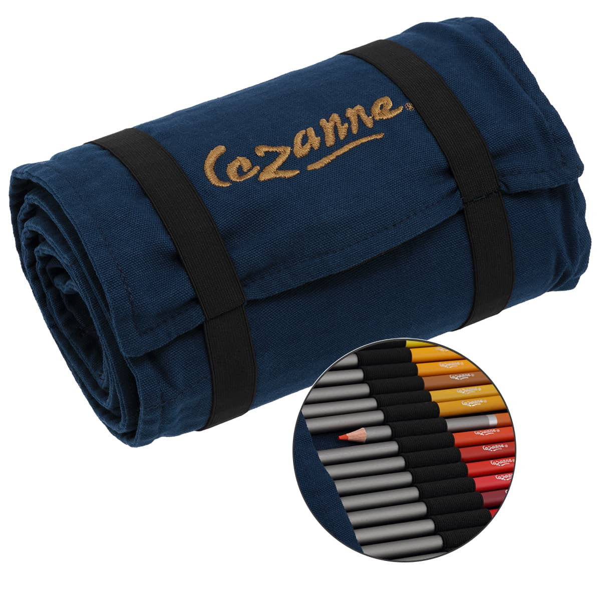 Creative Mark Cezanne Roll Up for 120 Pencils with Zipper Pouch - (91896)