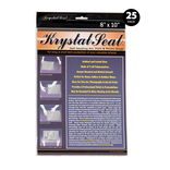 Creative Mark Krystal Seal Bags 8"x10" 25 Count - (69983) Creative Mark Krystal Seal Bags 8"x10" 25 Count - (69983)