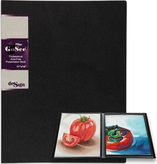 Go-See Professional Archival Presentation Book 11"x14" 24 Pages - (77018)