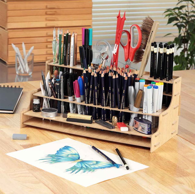 Mezzo Artist Paint & Brush Racks Drawing Rack - (91597) Mezzo Artist Paint & Brush Racks Drawing Rack - (91597)