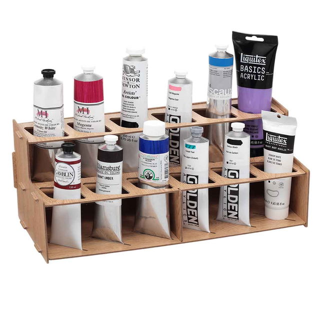 Mezzo Artist Paint & Brush Racks Large Paint Tube Rack - (91596) Mezzo Artist Paint & Brush Racks Large Paint Tube Rack - (91596)
