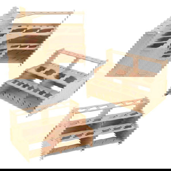 Mezzo Artist Paint and Brush Set of 3 Racks - (90348) Mezzo Artist Paint and Brush Set of 3 Racks - (90348)