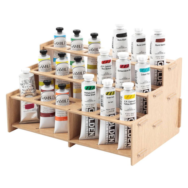 Mezzo Artist Paint and Brush Straight Rack 2 - (90346) Mezzo Artist Paint and Brush Straight Rack 2 - (90346)