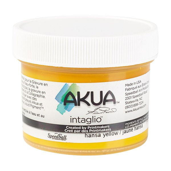 Akua Intaglio Ink Hansa Yellow 2 oz. - (200017706)