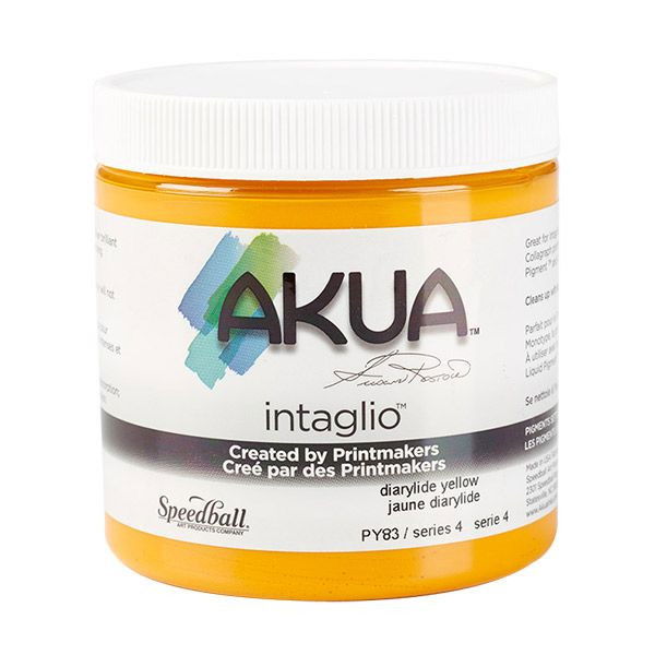Akua Intaglio Ink Diarylide Yellow 8 oz. - (200017731)