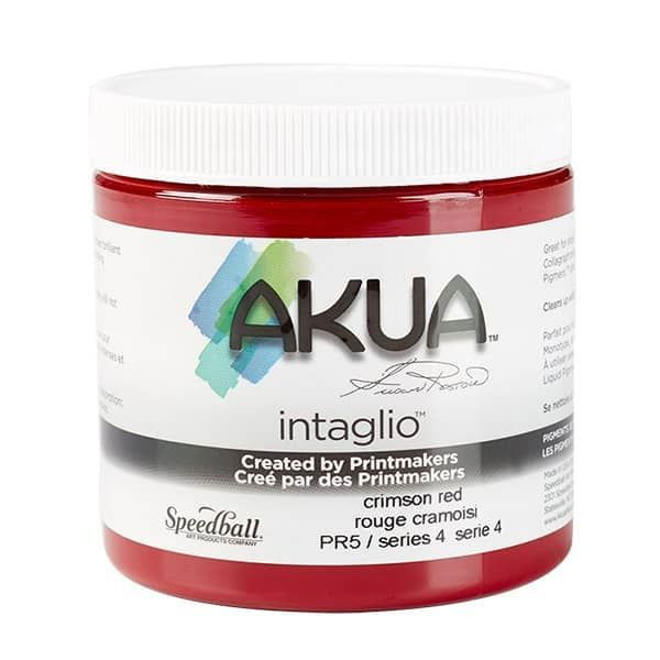 Akua Intaglio Ink Crimson Red 8 oz. - (200017730)