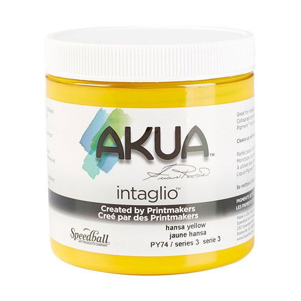 Akua Intaglio Ink Hansa Yellow 8 oz. - (200017733)