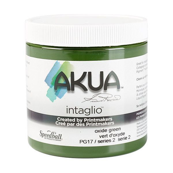 Akua Intaglio Ink Oxide Green 8 oz. - (200017739)
