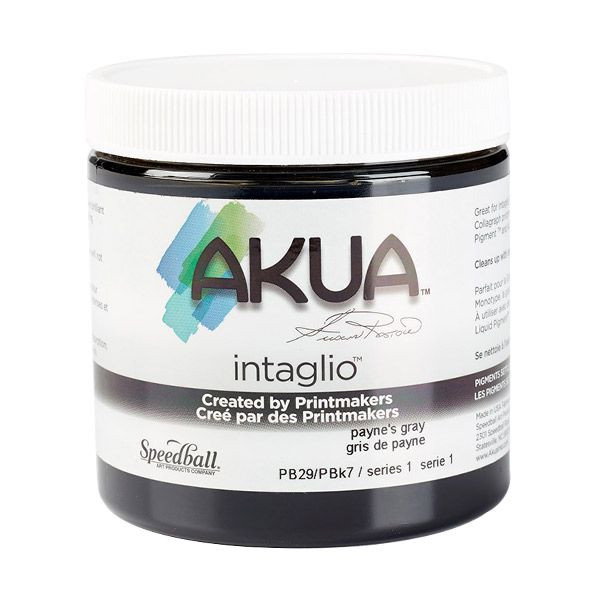 Akua Intaglio Ink Payne's Gray 8 oz. - (200017740)