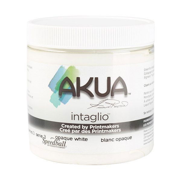 Akua Intaglio Ink Opaque White 8 oz. - (200017738)