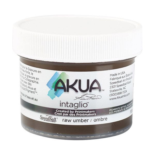 Akua Intaglio Ink Raw Umber 2 oz. - (200017718)