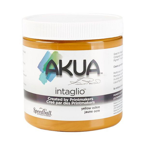 Akua Intaglio Ink Yellow Ochre 8 oz. - (200017751)