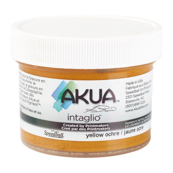 Akua Intaglio Ink Yellow Ochre 2 oz. - (200017724)