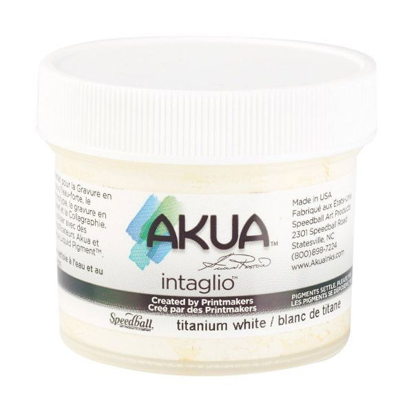 Akua Intaglio Ink Titanium White 2 oz. - (200017721)