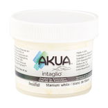 Akua Intaglio Ink Titanium White 2 oz. - (200017721) Akua Intaglio Ink Titanium White 2 oz. - (200017721)