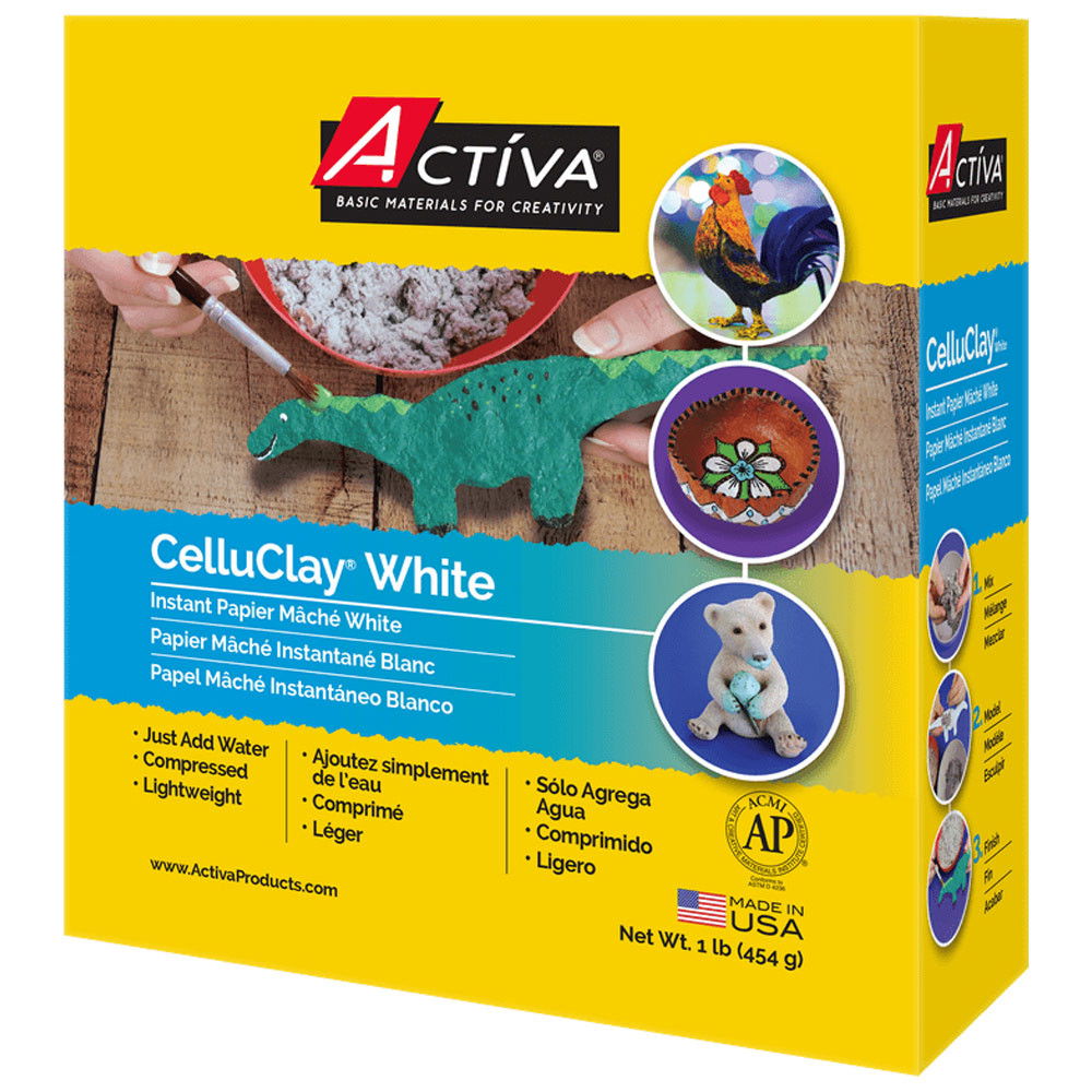 Activa Celluclay White No. 2 1lb - (42510)