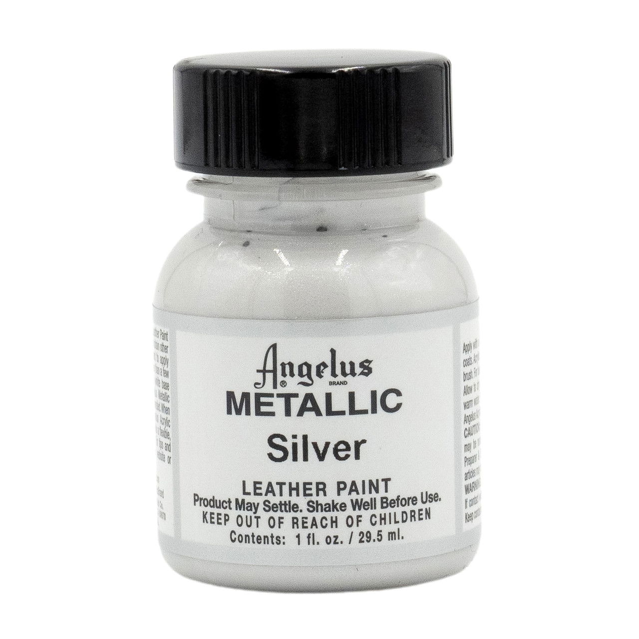 Angelus Acrylic Leather Paint 1 oz. Silver - (1000081577)