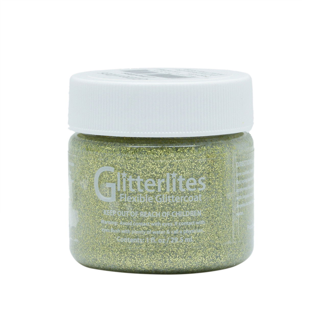Angelus Glitterlites Paint 1 oz. Limelite - (1000083954)