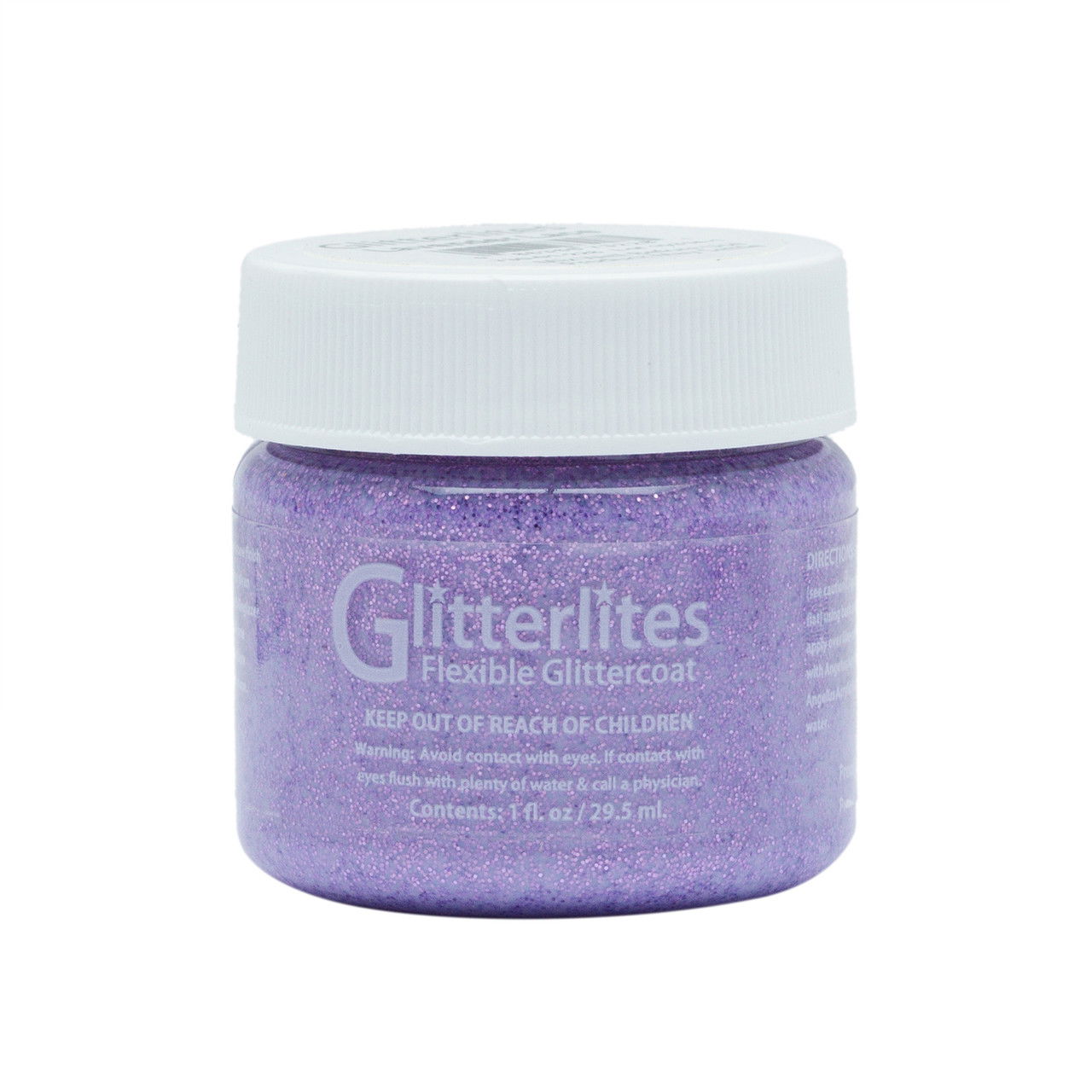 Angelus Glitterlites Paint 1 oz. Lavender - (1000083957)