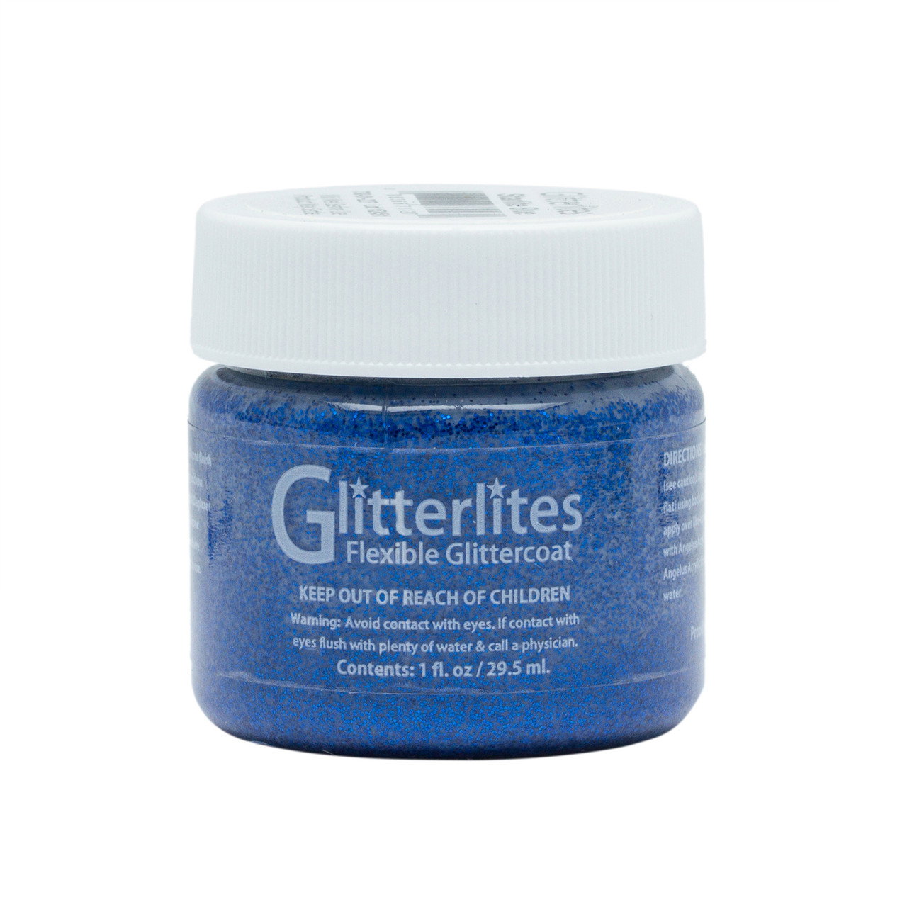 Angelus Glitterlites Paint 1 oz. Starlite Blue - (1000083956)