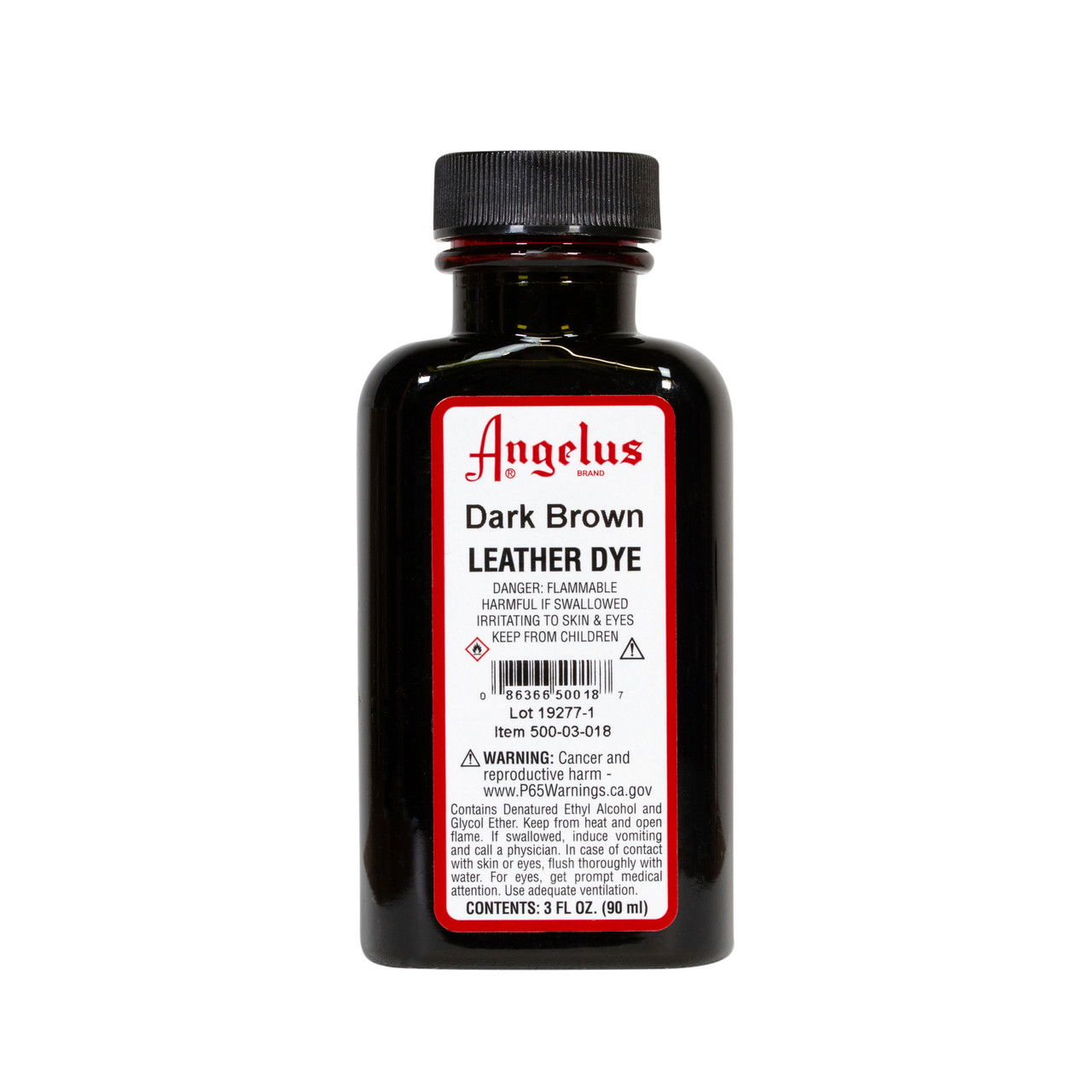 Angelus Leather Dye 3 oz. Dark Brown - (1000083721)
