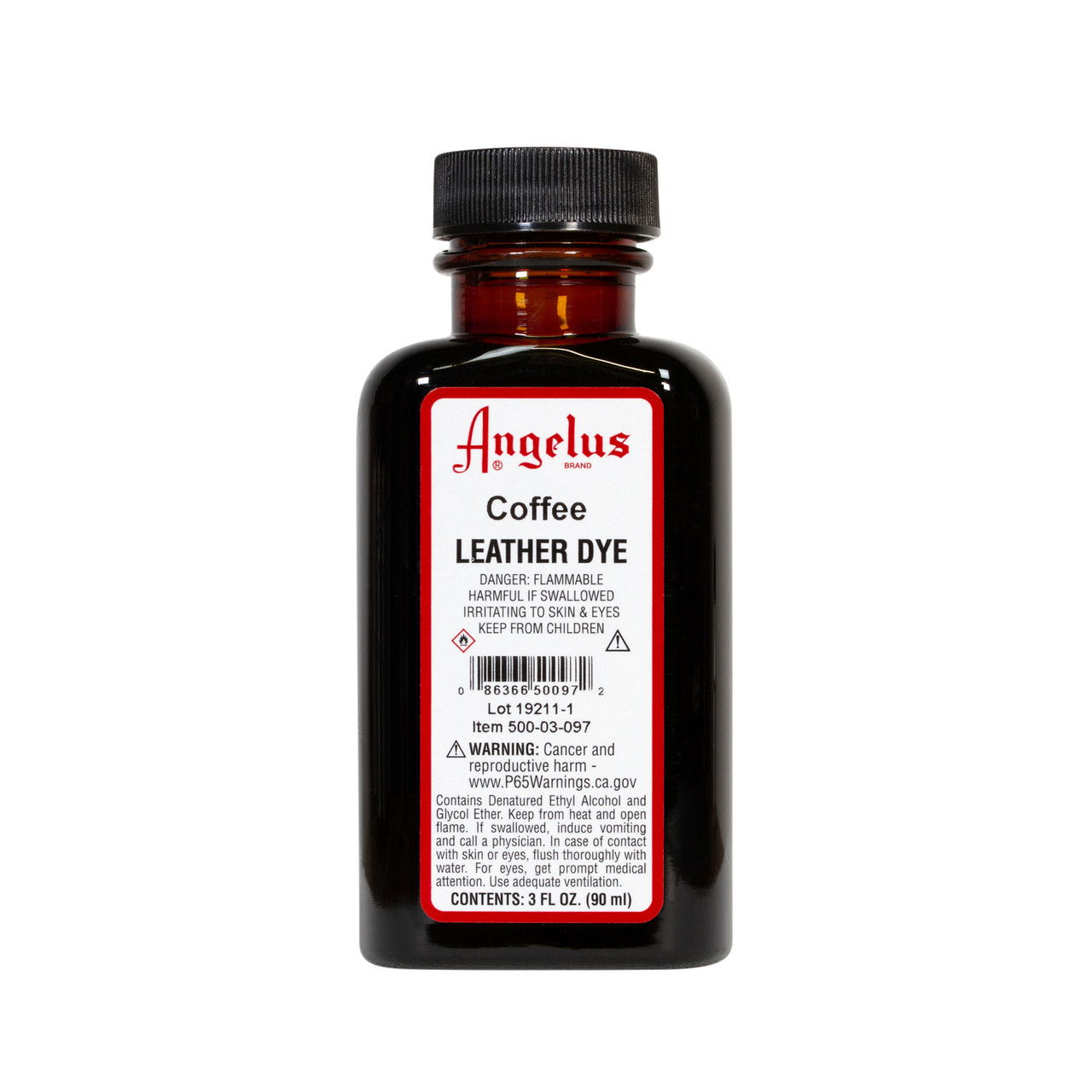 Angelus Leather Dye 3 oz. Coffee - (1000083749)