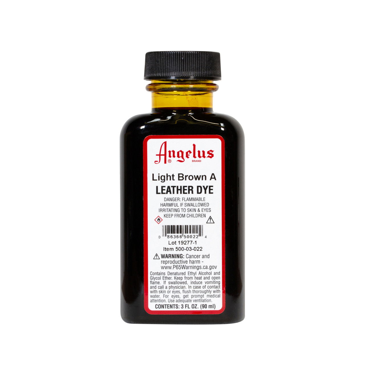 Angelus Leather Dye 3 oz. Light Brown A - (1000083724)