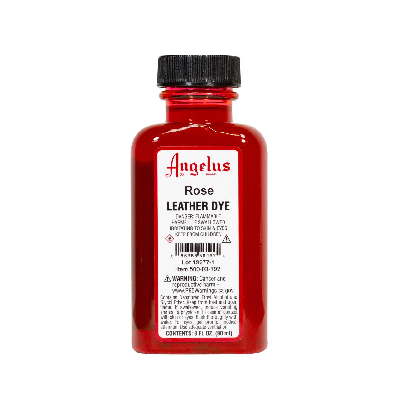 Angelus Leather Dye 3 oz. Rose - (1000083751)