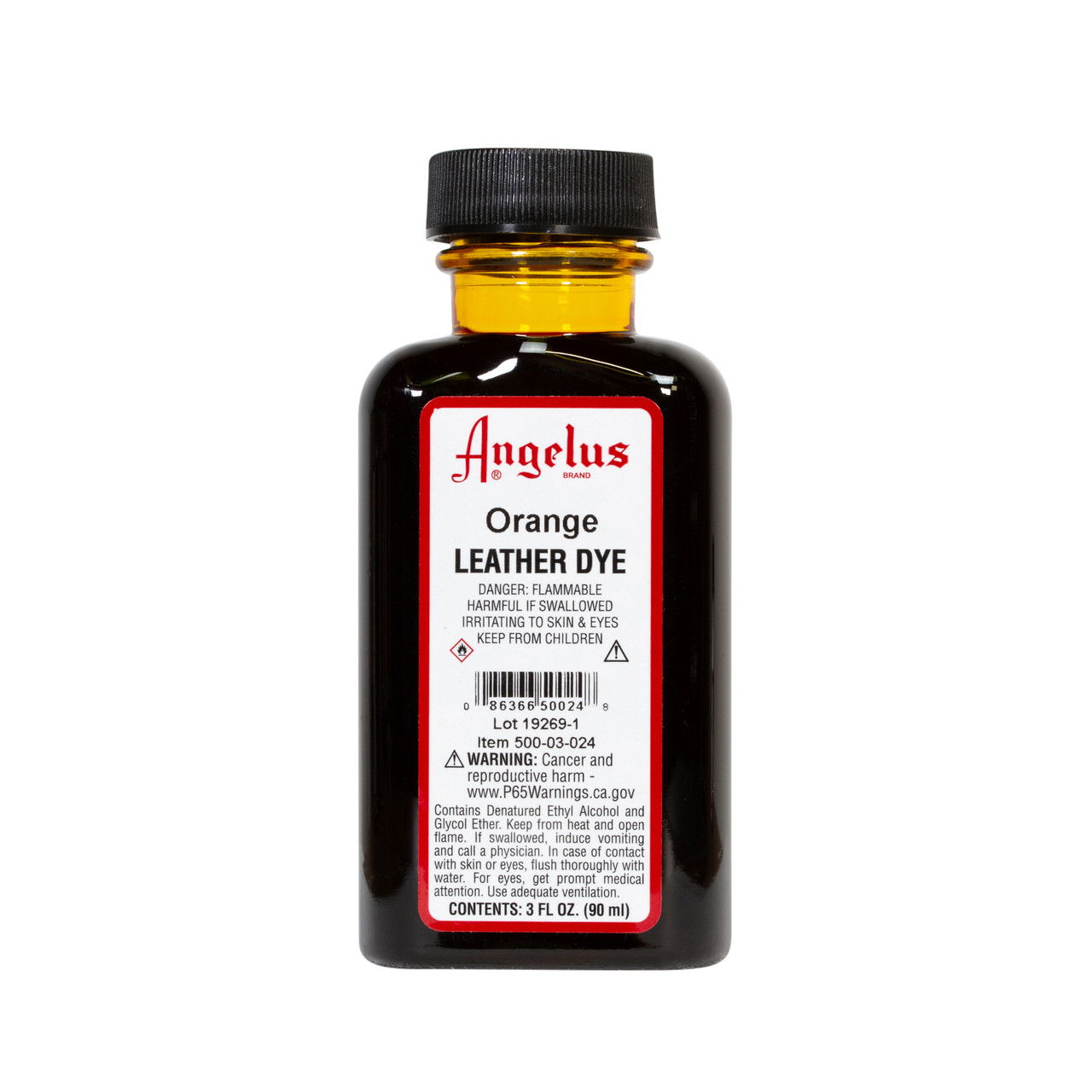 Angelus Leather Dye 3 oz. Orange - (1000083726)