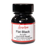 Angelus Leather Paint 1 oz. Flat Black - (1000081572) Angelus Leather Paint 1 oz. Flat Black - (1000081572)