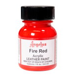 Angelus Leather Paint 1 oz. Fire Red - (1000081583) Angelus Leather Paint 1 oz. Fire Red - (1000081583)