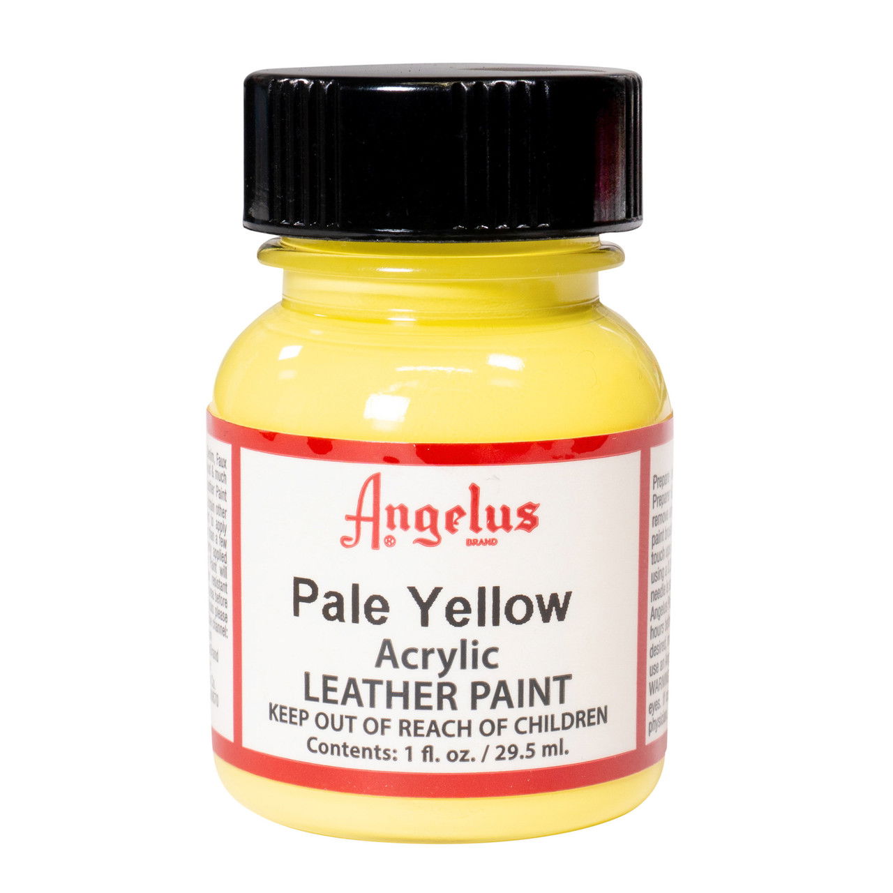 Angelus Leather Paint 1 oz. Pale Yellow - (1000083822)