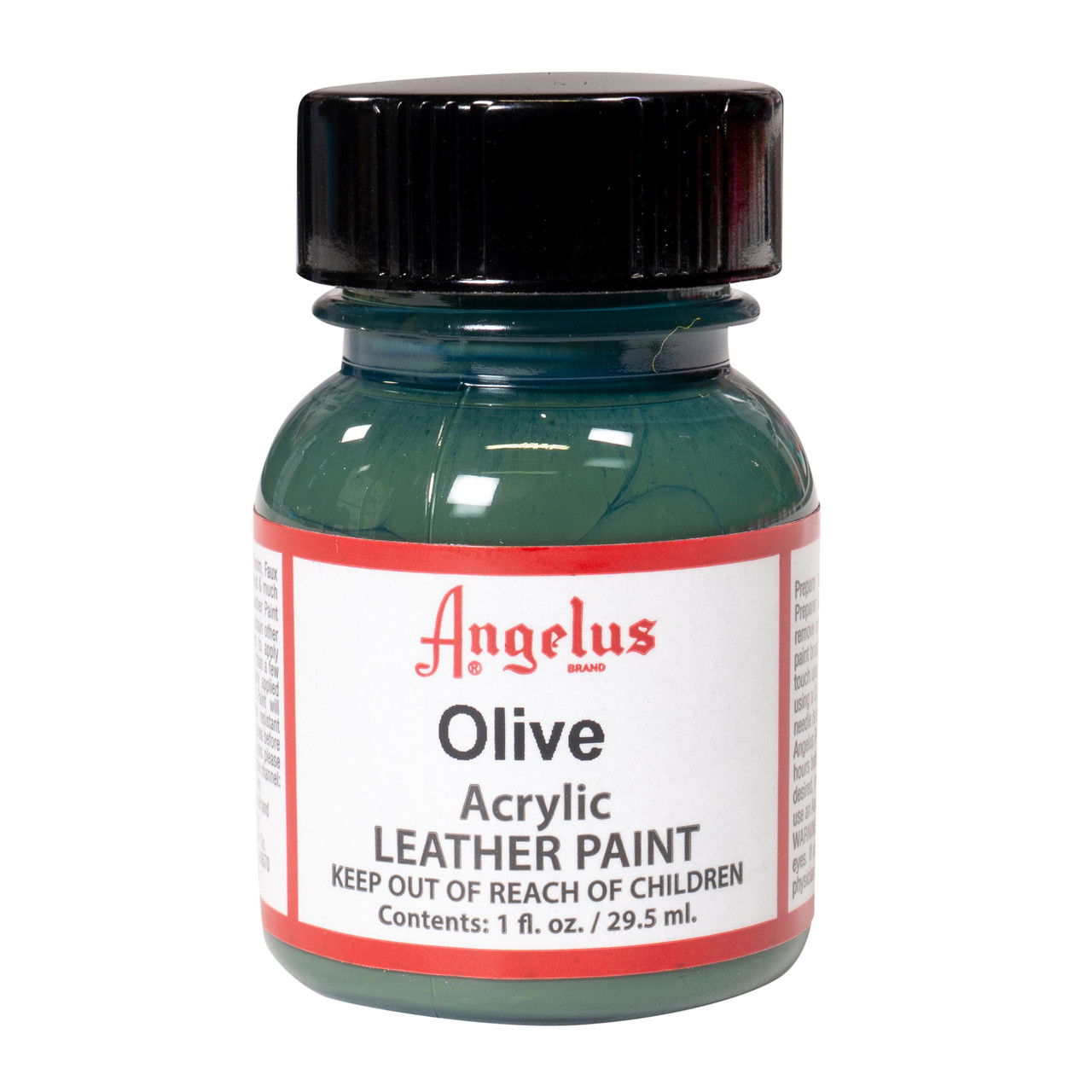 Angelus Leather Paint 1 oz. Olive Green - (1000081588)