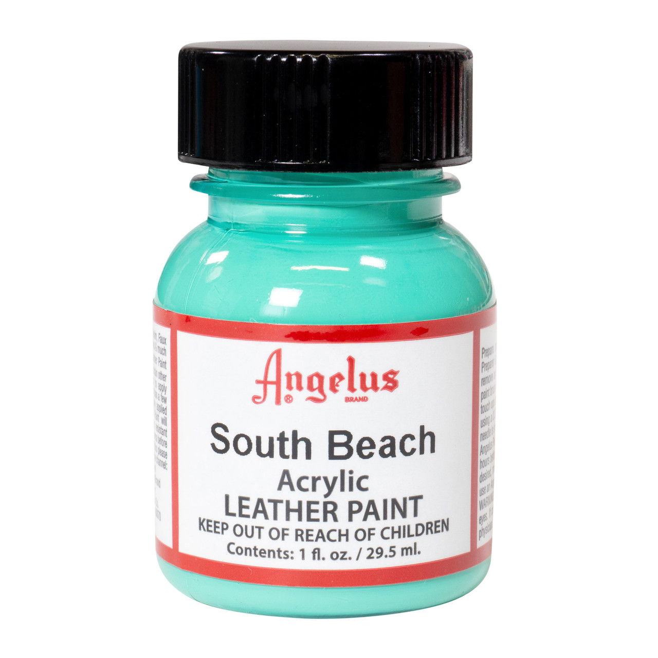 Angelus Leather Paint 1 oz. South Beach Teal - (1000081587)