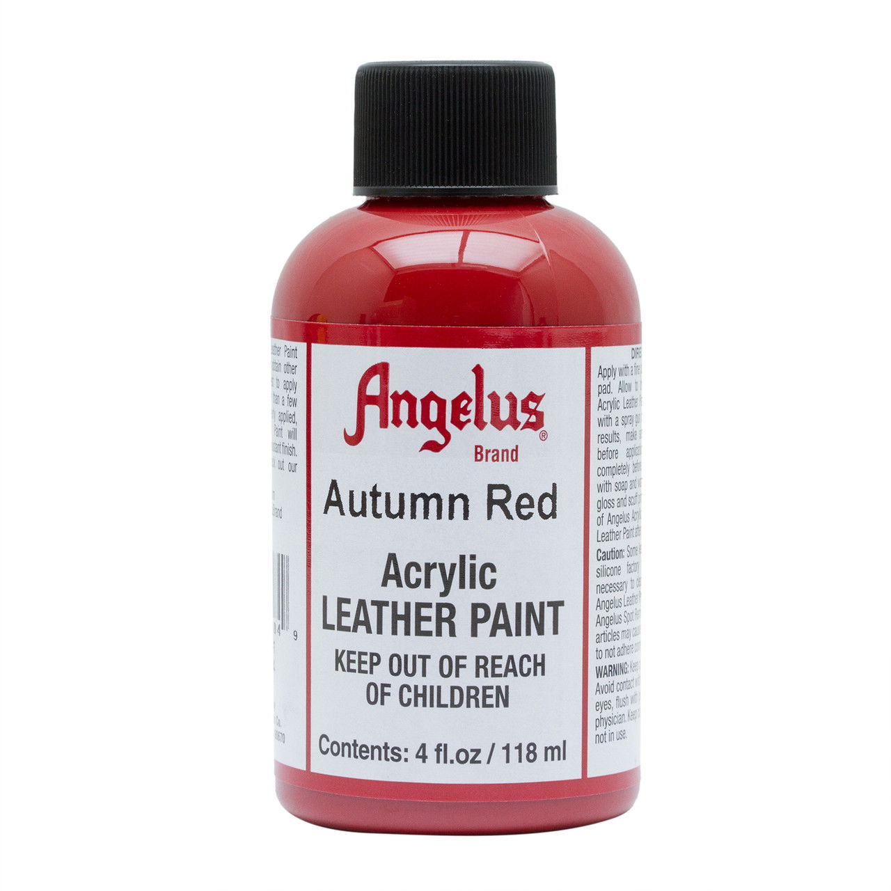Angelus Leather Paint 4 oz. Autumn Red - (1000083883)