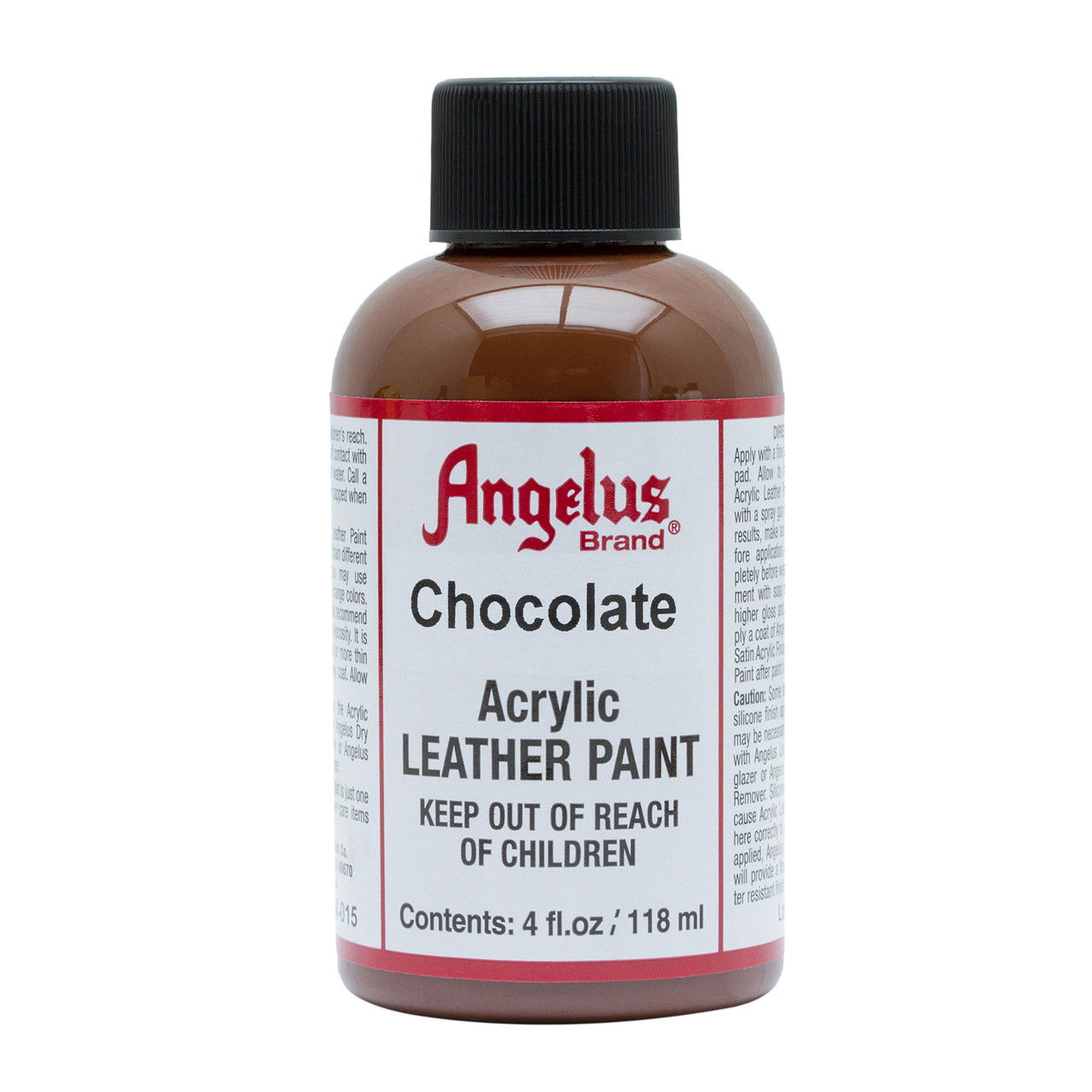 Angelus Leather Paint 4 oz. Chocolate - (1000083837)